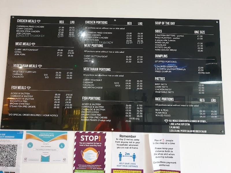 Photo of food from Jemz Caribbean Cafe'